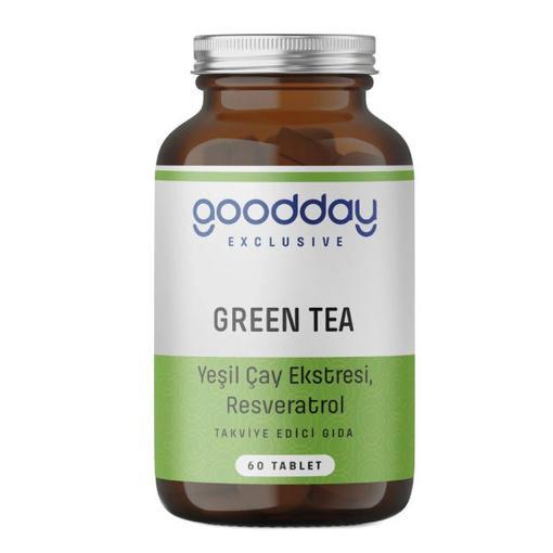 Resim Goodday Green Tea Resveratrol 60 Tablet