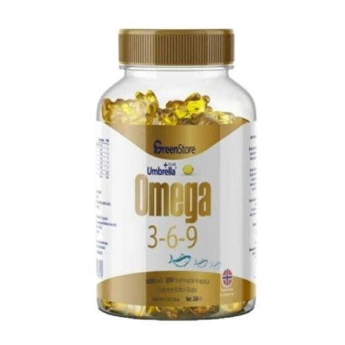 Resim Green Store Umbrella Plus Omega 3-6-9 1300 mg 200 Kapsül