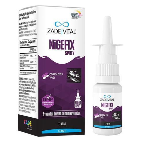 Resim Zade Vital Nigefix Nazal Sprey 15ML