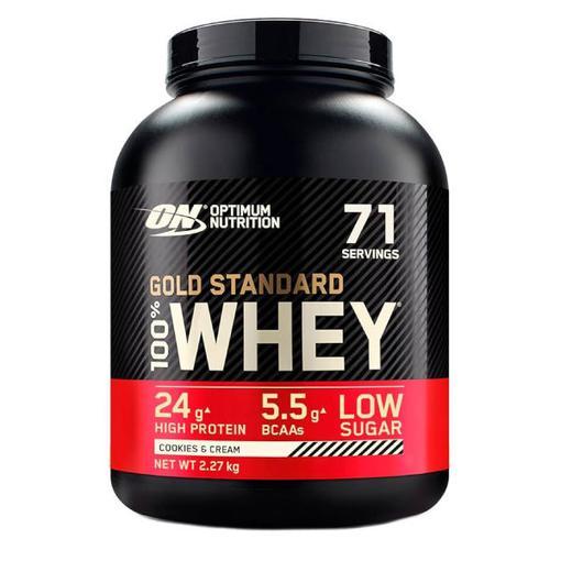 Resim Optimum Nutrition Gold Standard Whey Protein 2.27 Kg KURABİYE
