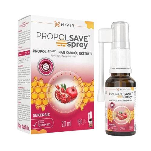 Resim Propolsave Propolis ve Nar Kabuğu Sprey 20 ml