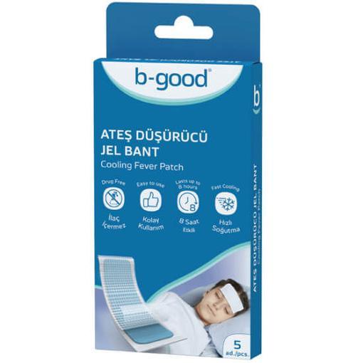 Resim B-good Ateş Düşürücü Jel Bant 5'li̇