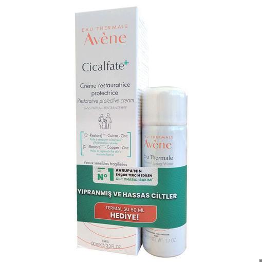 Resim Avène Cialfate 100 ml + Avène Thermal Su 50 ml Hediyeli