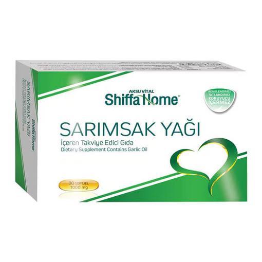 Resim Shiffa Home Sarımsak Yağı 1000 mg 30 Softgel