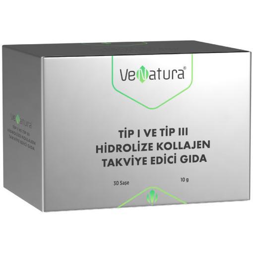 Resim Venatura Tip I ve Tip III Hidrolize Kollajen 30 Saşe