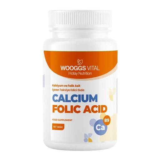 Resim Wooggs Vital Çalsiyum Ve Folik Asit İteg 60 Tablet