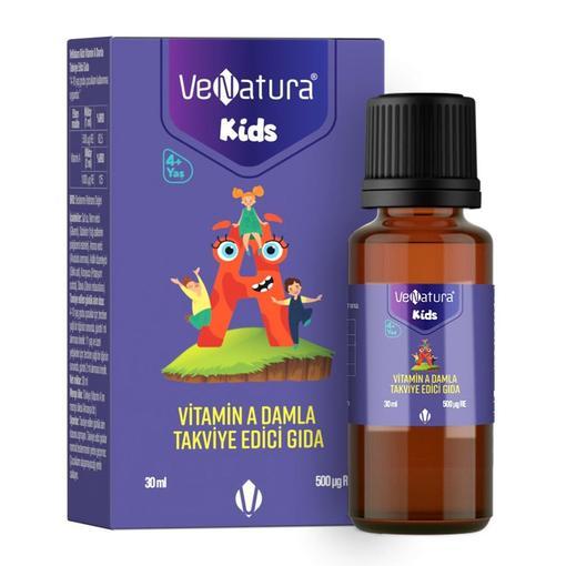 Resim Venatura Kids Vitamin A 30 ml Damla