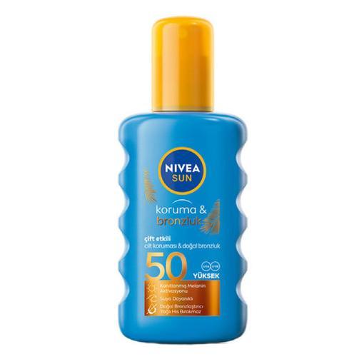 Resim Nivea Sun Koruma Bronzluk SPF 50 200 ml