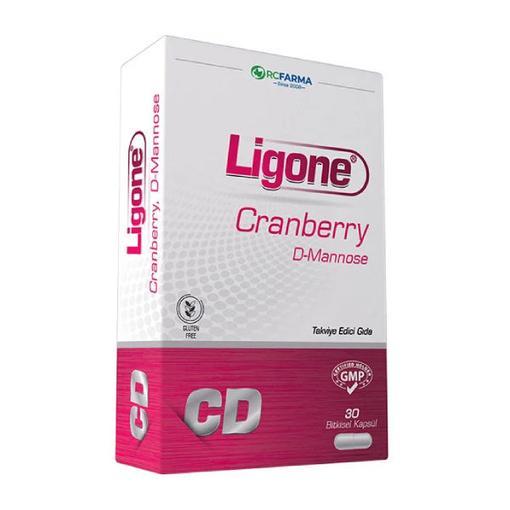 Resim Ligone Cranberry D-Mannose 30 Bitkisel Kapsül