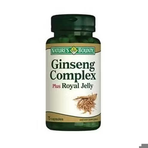 Resim Nature's Bounty Ginseng Complex Plus Royal Jelly 75 Kapsül