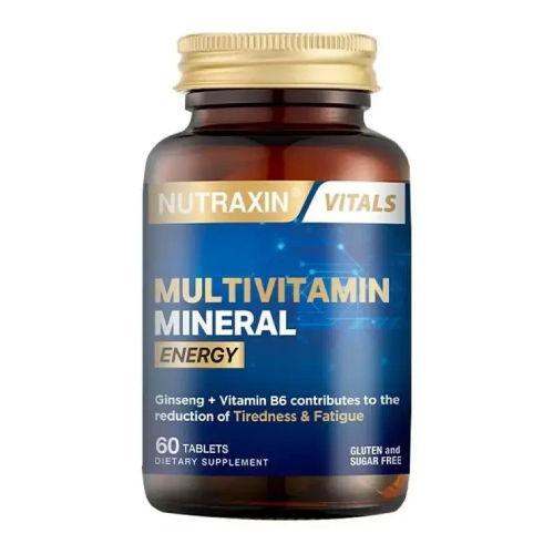 Resim Nutraxin Multivitamin Mineral Energy Ginseng 60 Tablet
