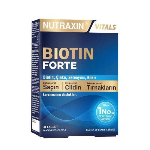 Resim Nutraxin Biotin Forte 60 Tablet