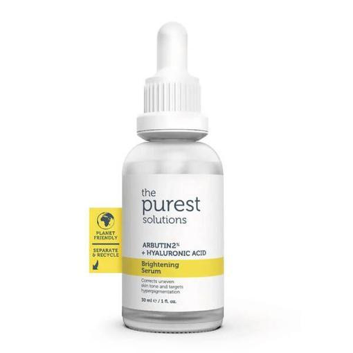 Resim The Purest Solutions Arbutin Leke Giderici ve Cilt Tonu Eşitleyici Cilt Bakım Serumu 30 ml (Arbutin 2% + Hyaluronic Acid)