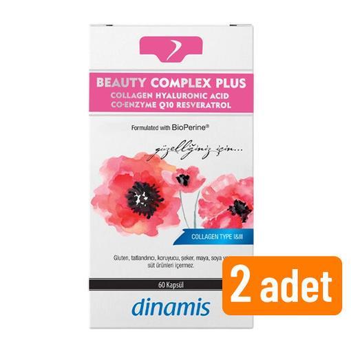 Resim Dinamis Beauty Complex Plus 60 Kapsül 1 Alana 1 Bedava