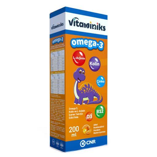 Resim Vitaminiks Omega 3 Şurup 200 ml
