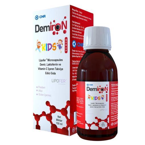 Resim Demiron Kids Demir Laktoferrin ve Vitamin C Sıvı 150 ml