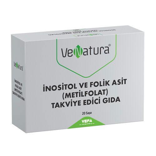 Resim Venatura İnositol Folik Asit Metilfolat 20 Saşe