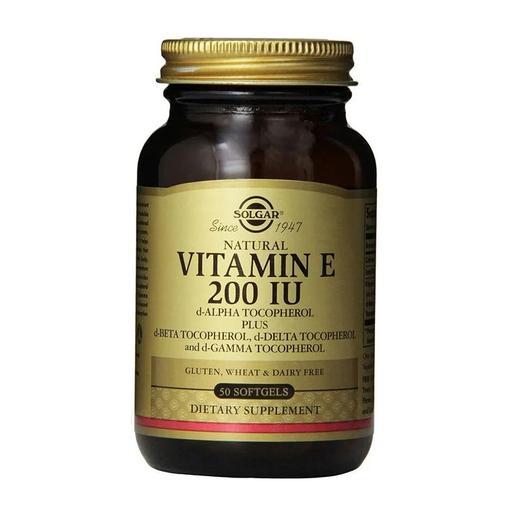 Resim Solgar Vitamin E 200 IU 50 Vegetable Softgel
