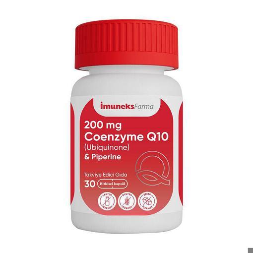 Resim Imuneks Farma Coenzyme Q10 200 mg 30 Kapsül
