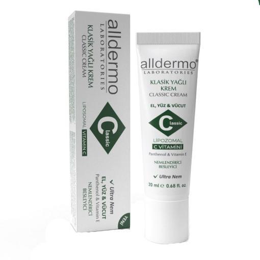 Resim Alldermo Klasik Yagli & C Vitamini Krem - 20 ml Tüp