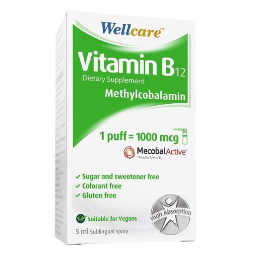 Resim Wellcare Vitamin B12 1000 mcg Sprey 5 ml