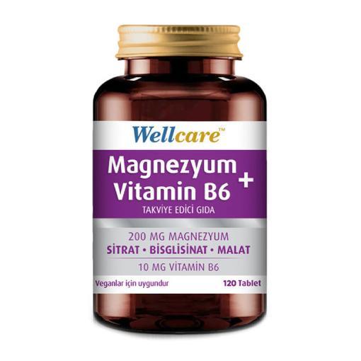 Resim Wellcare Magnesium Vitamin B6 120 Tablet