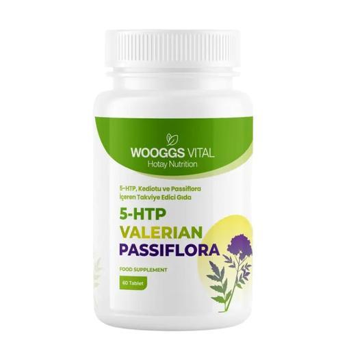 Resim Wooggs Vital 5-Htp Valerian Ve Passiflora İteg 60 Tablet