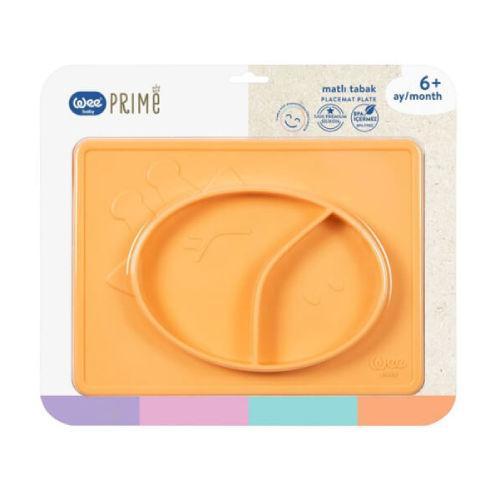 Resim Wee Baby 925 Prime Matlı Tabak - Turuncu