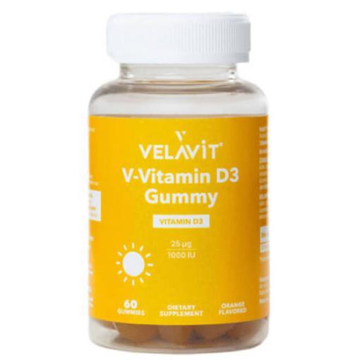Resim Velavit V-Vitamin D3 Gummy 60 Gummies