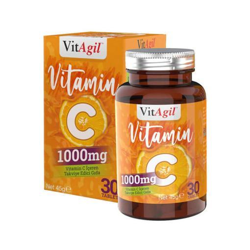 Resim Vitagil Vitamin C 1000 mg 30 Tablet