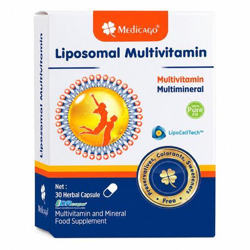 Resim Medicago Lipozomal Multivitamin 30 Kapsül