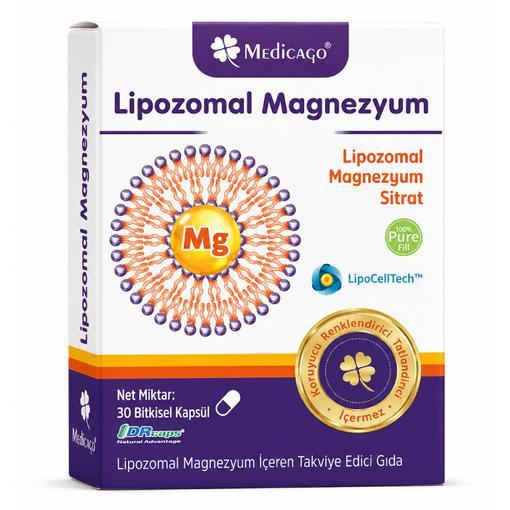 Resim Medicago Lipozomal Magnezyum 30 Kapsül