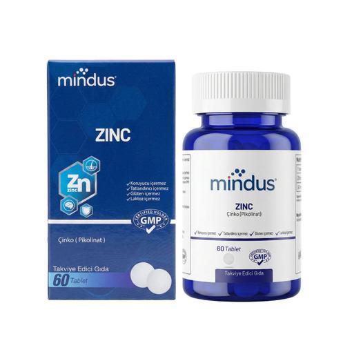 Resim Mindus Zinc 60 Tablet