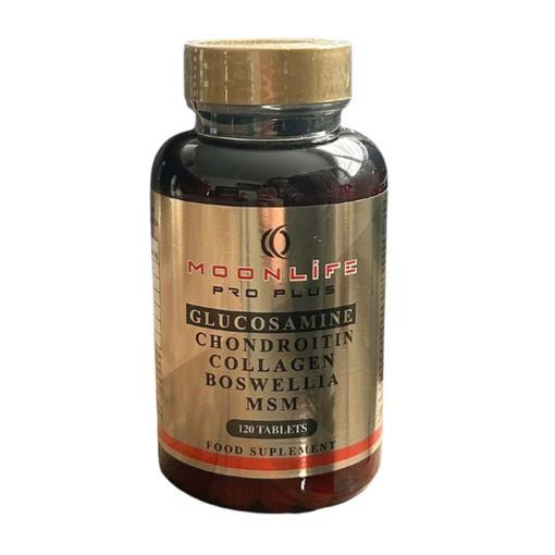 Resim Moonlife Glucosamine Chondroitin Collagen Boswellia Msm 120 Tablet
