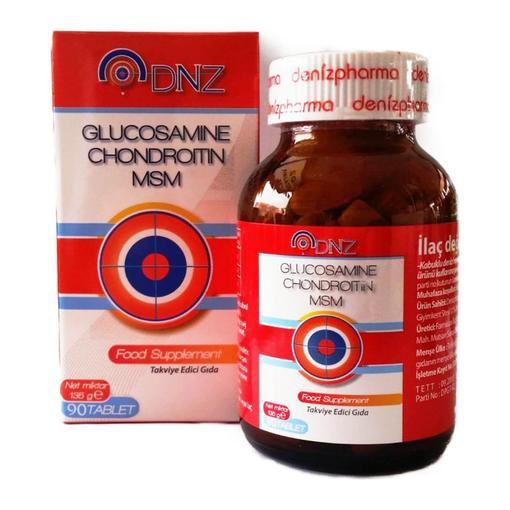 Resim DNZ Glucosamine Chondroitin MSM 90 Tablet