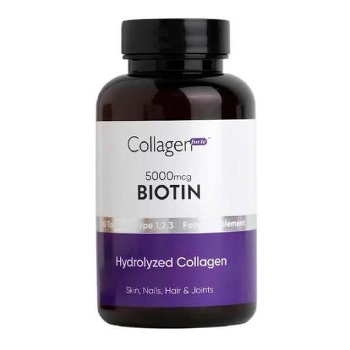 Resim Collagen Forte Biotin 5000 mcg Kolajen Saç Vitamini 1500 mg 90 Tablet