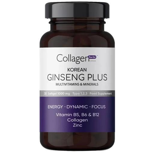 Resim Collagen Forte Ginseng Plus Multivitamin & Mineraller Collagen 30 Kapsül