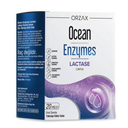 Resim Ocean Enzymes Lactase Damla 20 ml