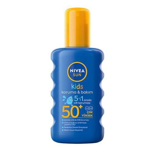 Resim Nivea Sun Çocuk Güneş Spreyi Nemlendirici SPF50+ 200 ml